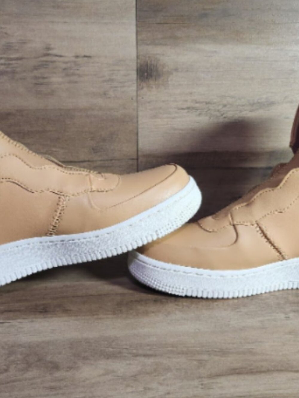 Nike Women's Air Force 1 Rebel XX Praline SZ 7 New - Picture 6 of 14